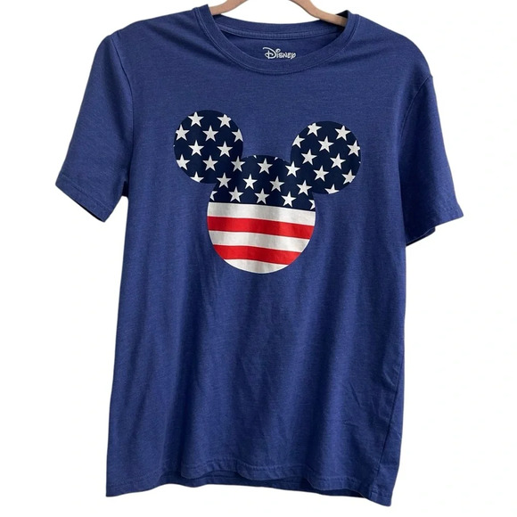Disney American Flag Tee Shirt, Men’s M. - Picture 1 of 6